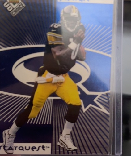 1998 UD Choice StarQuest/RookQuest Blue #SR22 Kordell Stewart / Hines Ward — front