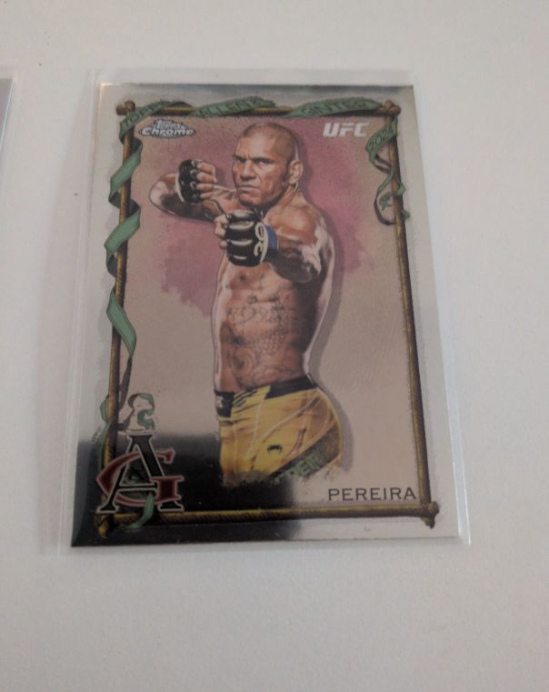 2024 Topps Chrome UFC Allen & Ginter #AAG-15 Alex Pereira — front