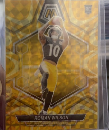 2024 Panini Mosaic #369 Roman Wilson — front