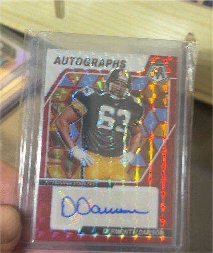 2024 Panini Mosaic Autographs #AM-DDN Dermontti Dawson — front