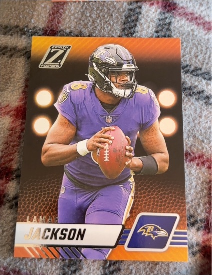 2023 Panini Zenith #8 Lamar Jackson — front