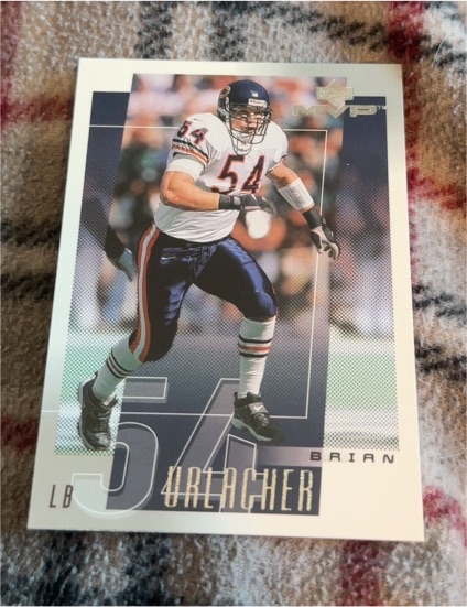 2001 Upper Deck MVP #46 Brian Urlacher — front