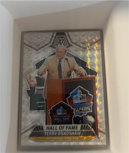 2024 Panini Mosaic Hall of Fame #296 Terry Bradshaw — front