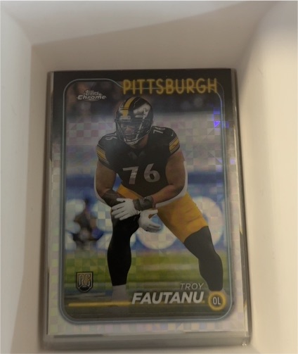 2024 Topps Chrome #295 Troy Fautanu — front