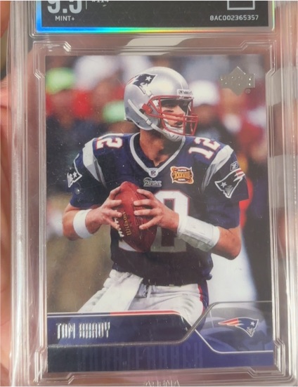 2004 Upper Deck #114 Tom Brady — front