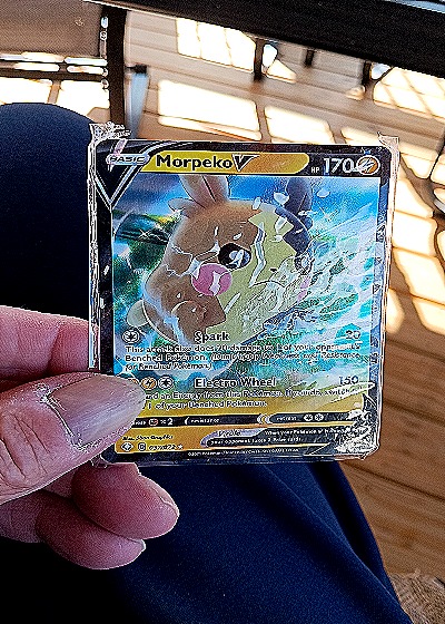 2021 Pokémon TCG Morpeko V 063 — front