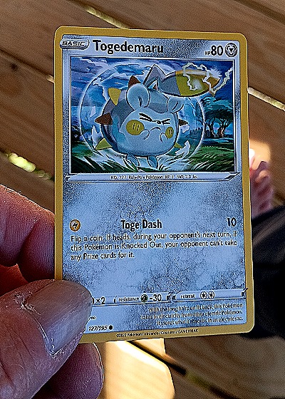 2022 Pokémon Scarlet & Violet #127 Togedemaru — front