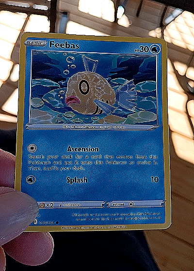 2022 Pokémon Sword & Shield Silver Tempest #39 Feebas — front