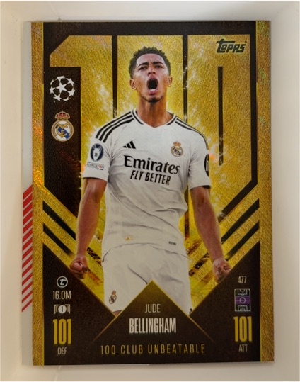 2024-25 Topps Match Attax UEFA Club Competitions #477 Jude Bellingham — front
