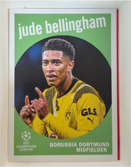 2022-23 Topps UEFA Club Competitions 1959 Topps #59-5 Jude Bellingham — front