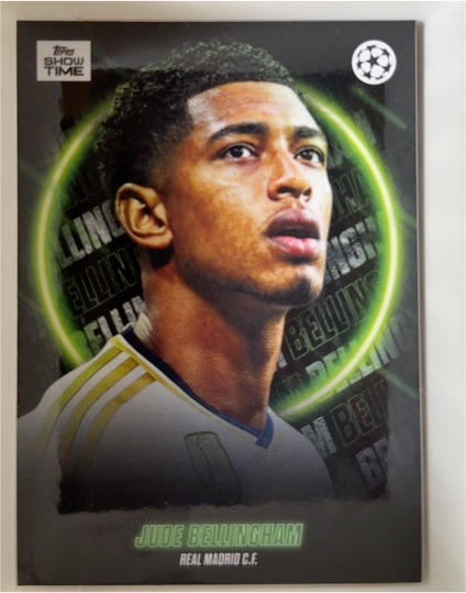 2023 Topps Showtime UEFA Club Competitions Jude Bellingham — front