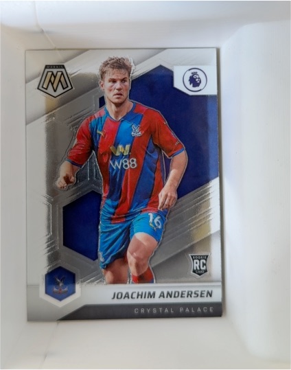 2021-22 Panini Mosaic Premier League #133 Joachim Andersen — front