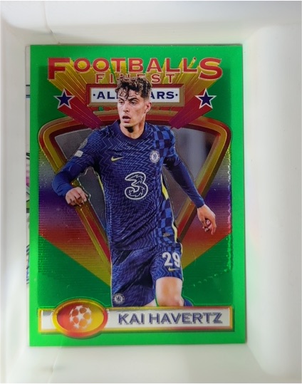 2021-22 Topps Football's Finest Flashbacks UEFA All-Stars #184 Kai Havertz — front