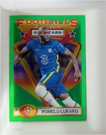 2021-22 Topps Finest Flashbacks Football's Finest #174 Romelu Lukaku — front