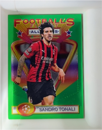 2021-22 Topps Finest Flashbacks UEFA #59 Sandro Tonali — front