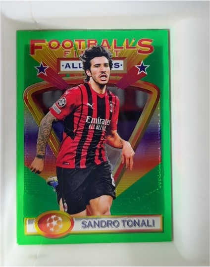 2021-22 Topps Finest Flashbacks UEFA #59 Sandro Tonali — front