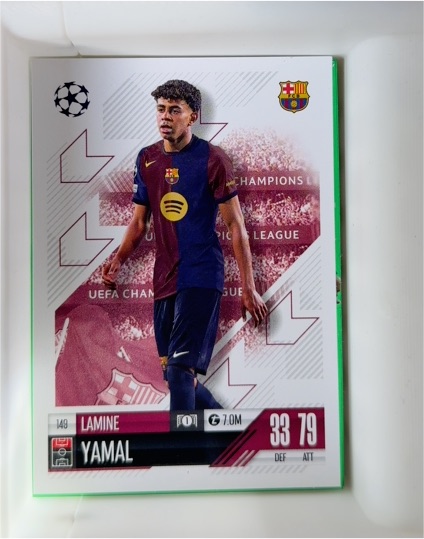 Topps Match Attax 2024/25 #149 Lamine Yamal — front