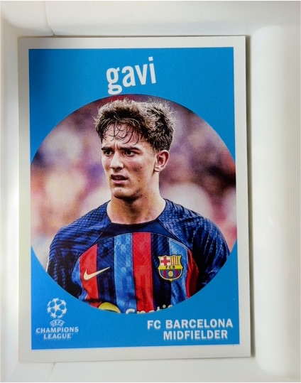 2022-23 Topps UEFA Club Competitions 1959 Topps #59-9 Gavi — front