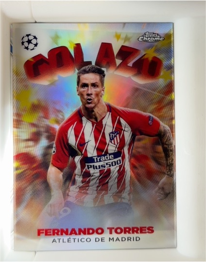 2022-23 Topps Chrome UEFA Club Competitions #G-5 Fernando Torres Golazo — front