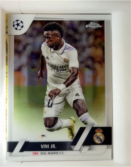 2022-23 Topps Chrome UEFA #20 Vini Jr. — front