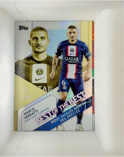 2022-23 Topps UEFA Club Competitions #BB-6 Marco Verratti — front