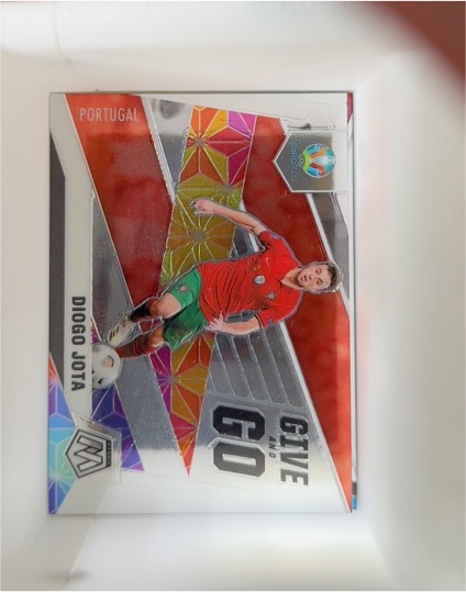 2020-21 Panini Mosaic UEFA Euro Soccer Give and Go Diogo Jota — front