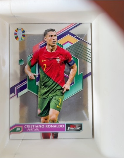 2023 Topps Finest Road to UEFA Euro - Cristiano Ronaldo #63 — front