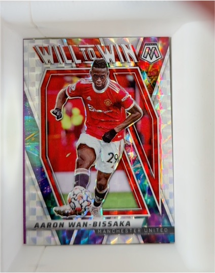 2021-22 Panini Mosaic Premier League #15 Aaron Wan-Bissaka Will to Win — front