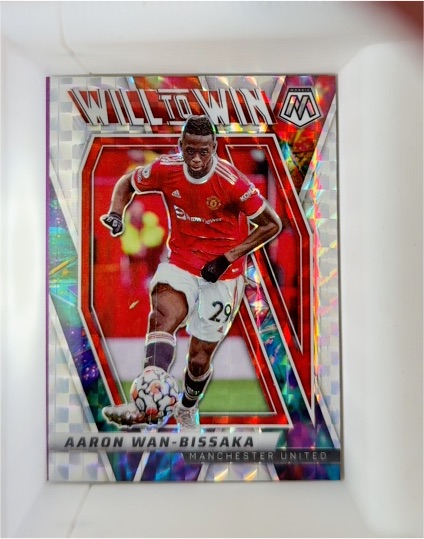 2021-22 Panini Mosaic Premier League #15 Aaron Wan-Bissaka Will To Win — front