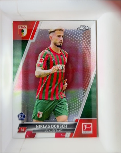 2021-22 Topps Chrome Bundesliga #3 Niklas Dorsch — front