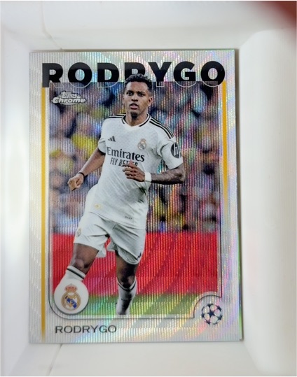 2024-25 Topps Chrome UEFA Club Competitions #48 Rodrygo — front
