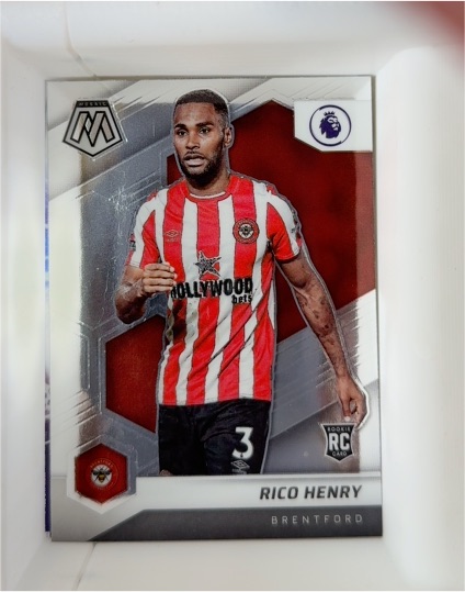 2021-22 Panini Mosaic Premier League #77 Rico Henry — front