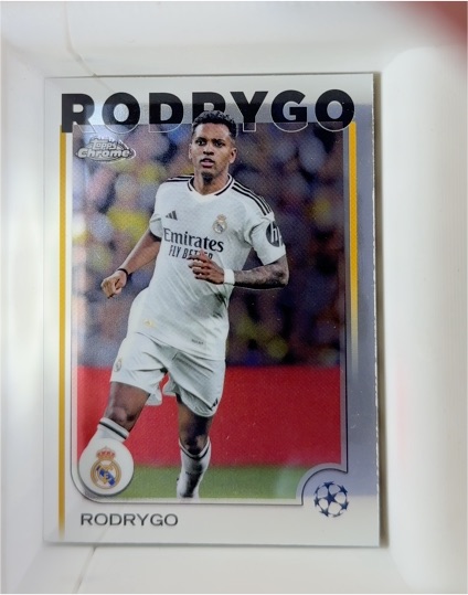 2024-25 Topps Chrome UEFA #48 Rodrygo — front