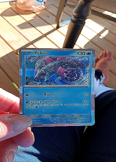 2023 Pokémon Scarlet & Violet #042 Veluza — front