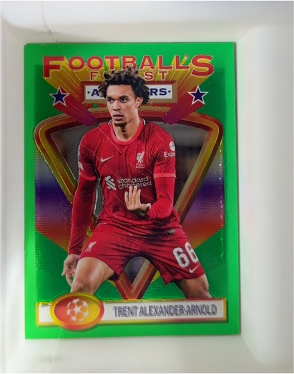 2021-22 Topps Finest Flashbacks UEFA All-Stars #120 Trent Alexander-Arnold — front