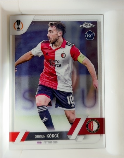 2022-23 Topps Chrome UEFA Club Competitions #151 Orkun Kökcü — front
