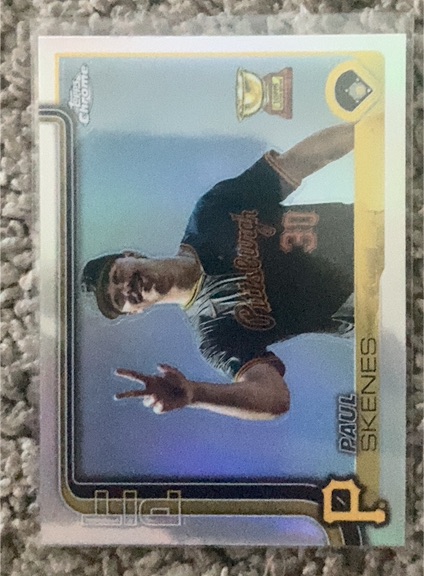 2025 Topps Chrome #300 Paul Skenes — front