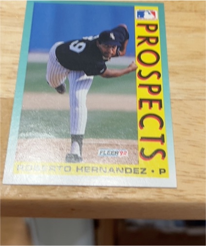 1992 Fleer #677 Roberto Hernandez — front