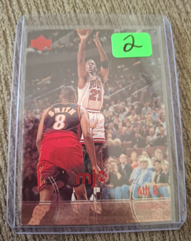 1996 Upper Deck Michael Jordan 4th Q — front