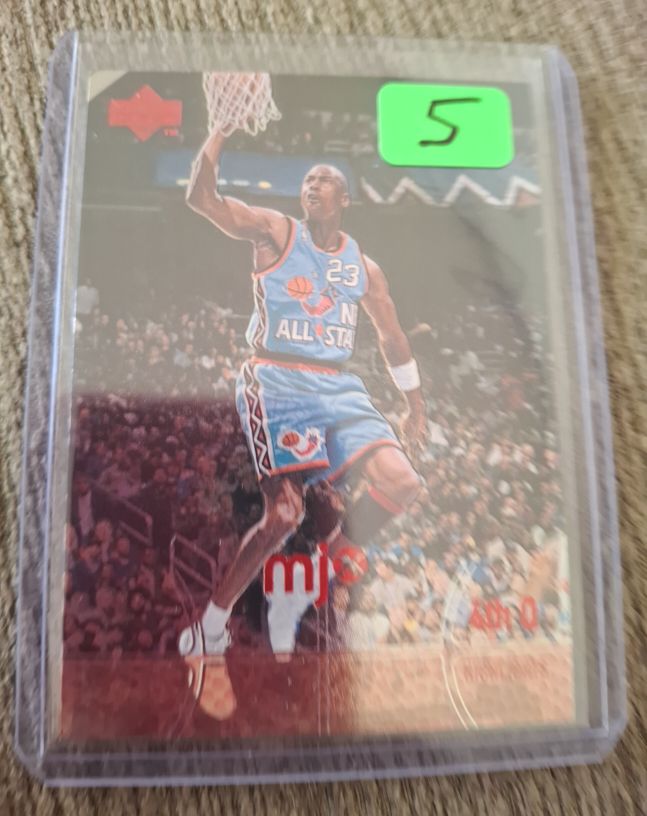 1995 Upper Deck Michael Jordan NBA All-Star #mjo — front
