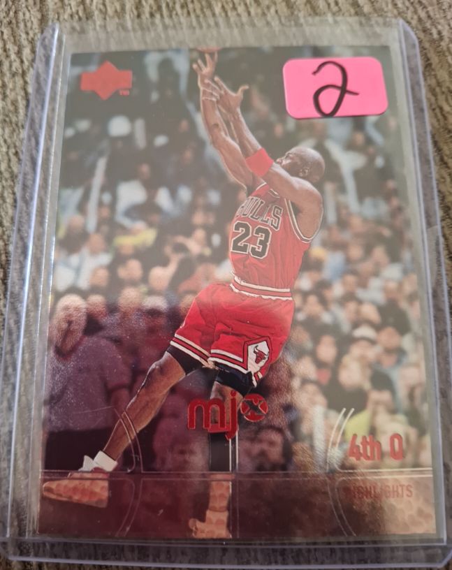 1998 Upper Deck MJx #126 Michael Jordan 4th Quarter — front