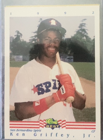 1992 Classic Best #200 Ken Griffey Jr. — front