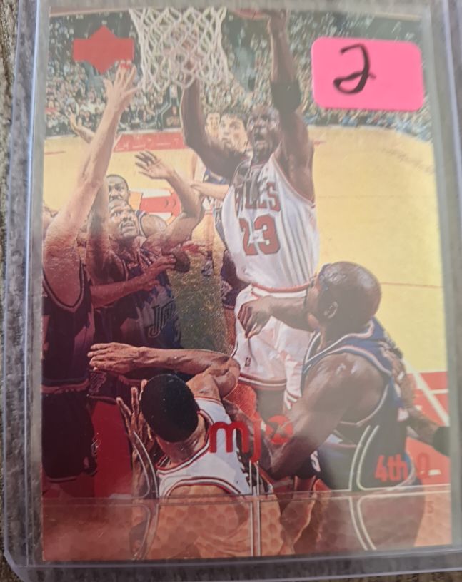 1998 Upper Deck MJX #123 Michael Jordan — front