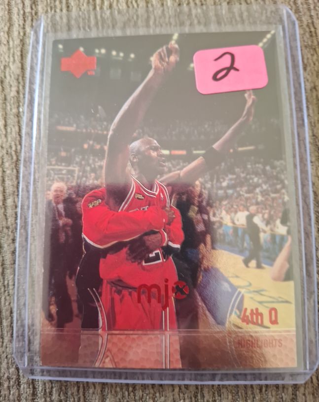 1998 Upper Deck MJX 4th Q Foil #122 Michael Jordan — front