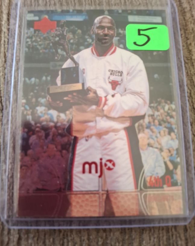 1998 Upper Deck MJx #124 Michael Jordan — front