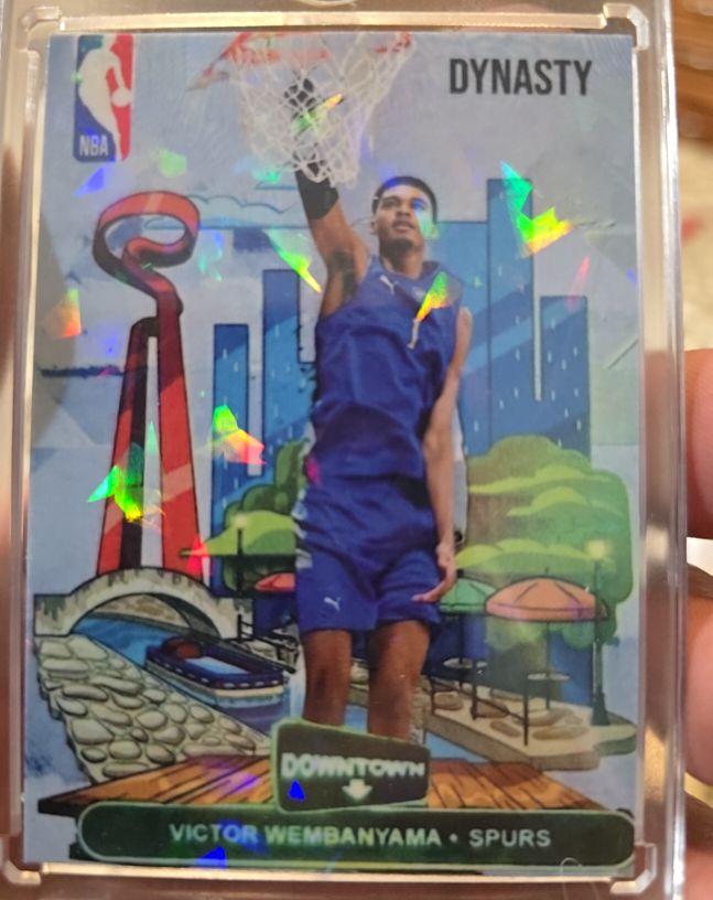 2024 Panini Dynasty Downtown Victor Wembanyama — front