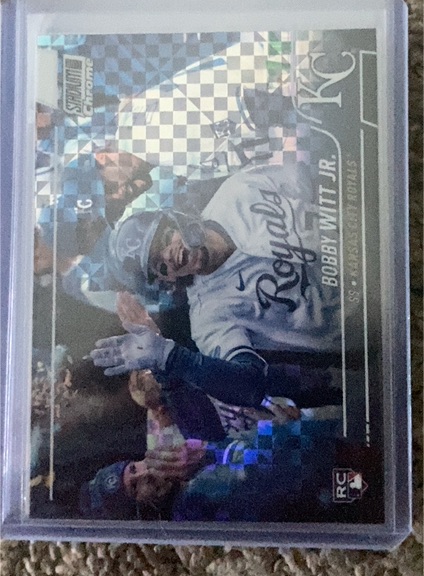 2022 Topps Stadium Club Chrome #2 Bobby Witt Jr. — front