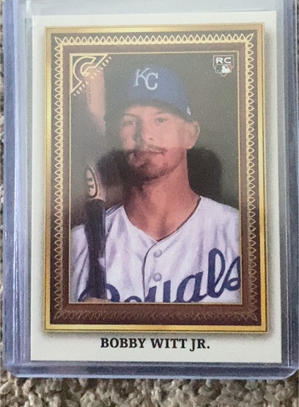 2022 Topps Gallery #PG-19 Bobby Witt Jr. — front