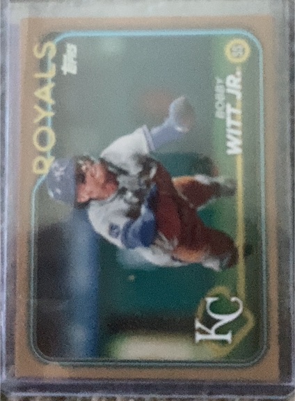 2024 Topps Series 1 #254 Bobby Witt Jr. — front