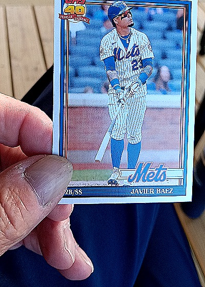 1991 Topps #166 Javier Baez — front
